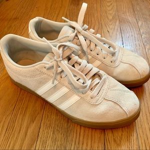 FINAL Adidas | Ortholite Float Tan Suede Sneaker